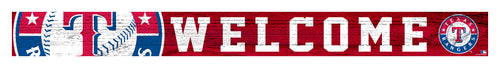 Wholesale MLB0909-Welcom Strip Sign 1.5x16 / M0909-Texas Rangers