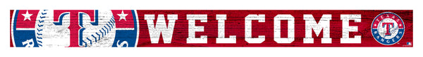 Wholesale MLB0909-Welcom Strip Sign 1.5x16 / M0909-Texas Rangers