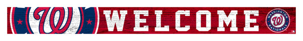 Wholesale MLB0909-Welcom Strip Sign 1.5x16 / M0909-Washington Nationals