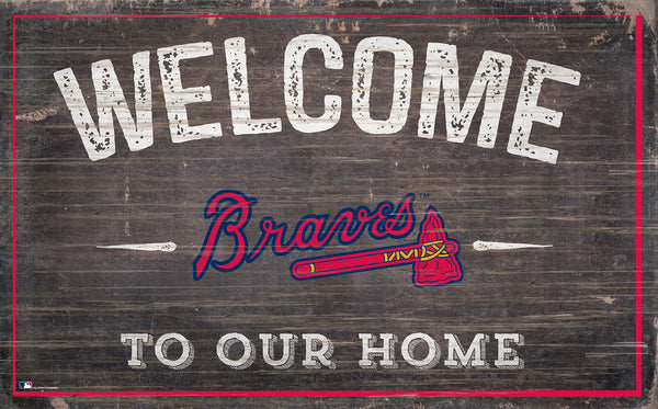 Wholesale MLB0913-Welcome 11x19 / M0913-Atlanta Braves