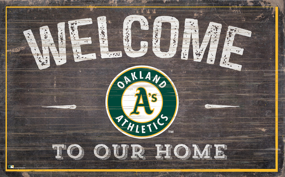 Wholesale MLB0913-Welcome 11x19 / M0913-Oakland Athletics