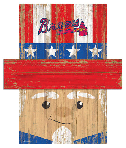 Wholesale MLB0917-Uncle Sam Head / M0917-Atlanta Braves