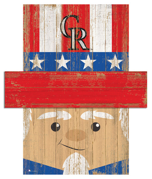 Wholesale MLB0917-Uncle Sam Head / M0917-Colorado Rockies
