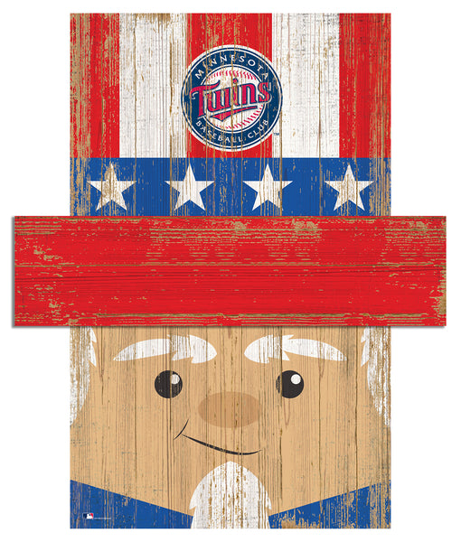 Wholesale MLB0917-Uncle Sam Head / M0917-Minnesota Twins