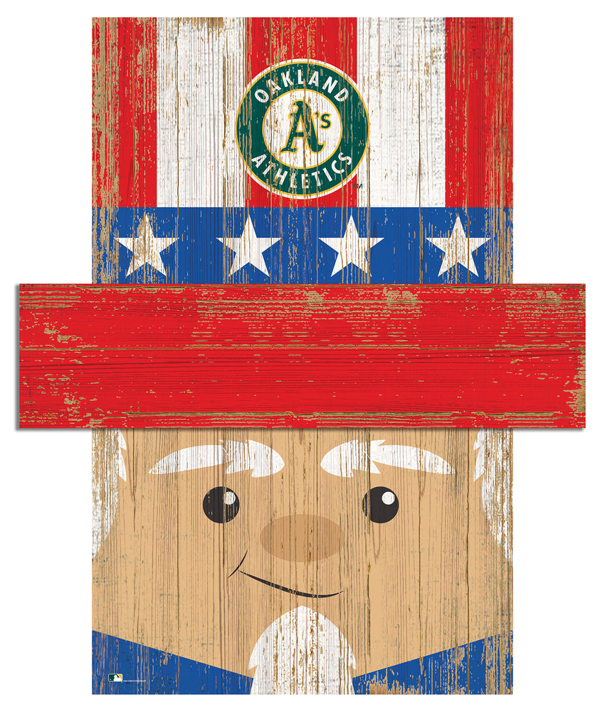 Wholesale MLB0917-Uncle Sam Head / M0917-Oakland Athletics