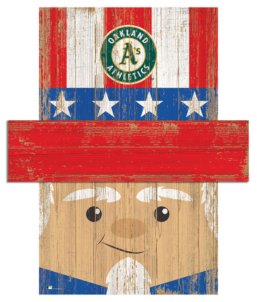 Wholesale MLB0917-Uncle Sam Head / M0917-Oakland Athletics