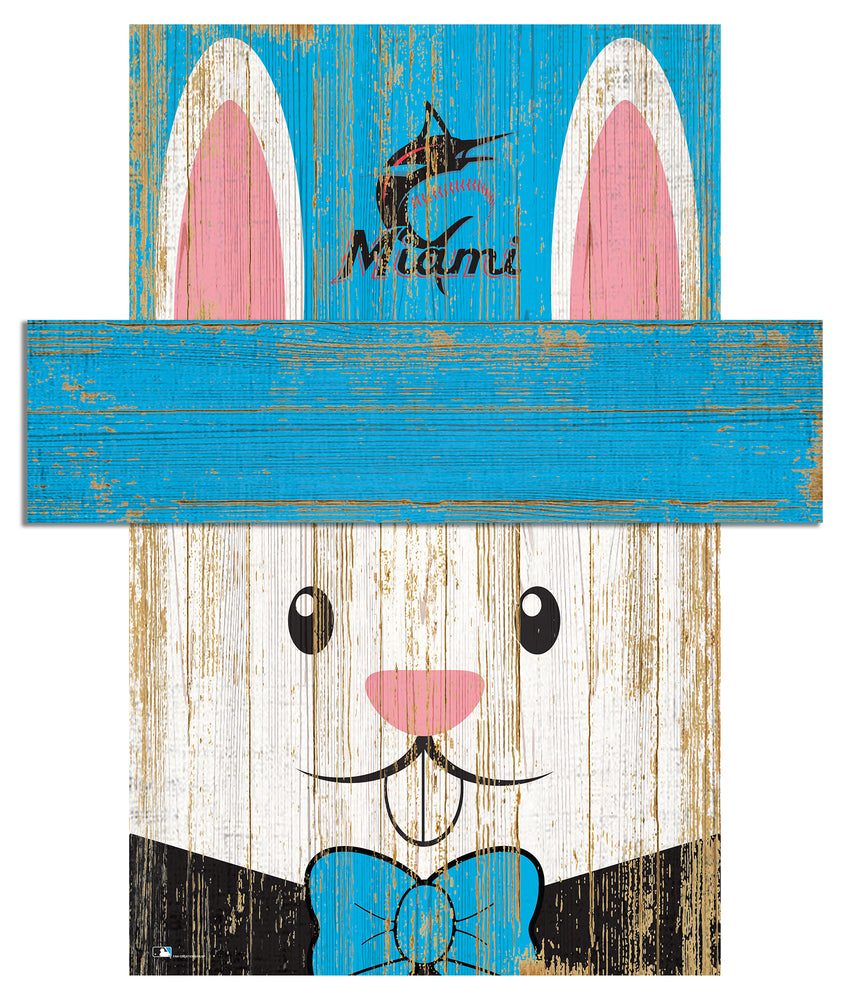 Wholesale MLB0918-Easter Bunny Head / M0918-Miami Marlins