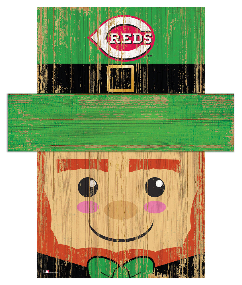 Wholesale MLB0919-Leprachaun Head / M0919-Cincinnati Reds