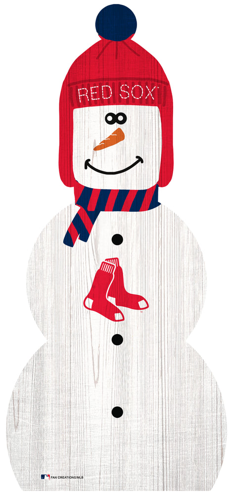 Wholesale MLB0926-Snow Man Cut Out / M0926-Boston Red Sox