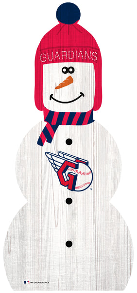 Wholesale MLB0926-Snow Man Cut Out / M0926-Cleveland Guardians