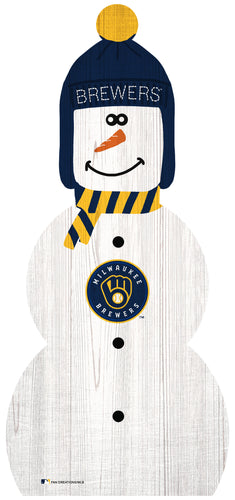 Wholesale MLB0926-Snow Man Cut Out / M0926-Milwaukee Brewers