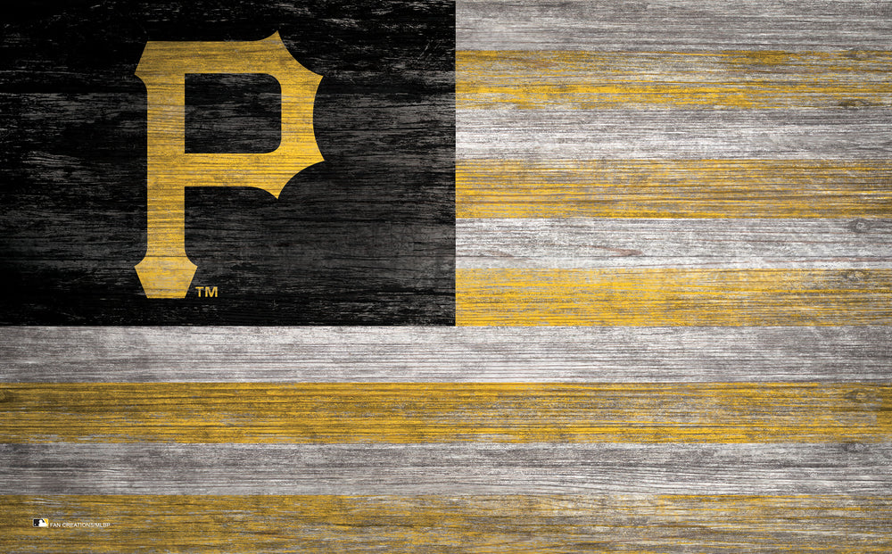 Wholesale MLB0940-Flag 11x19 (Khols Resize) / M0940-Pittsburgh Pirates