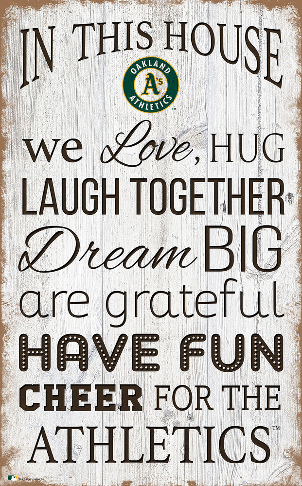 Wholesale MLB0976-In This House 11x19 / M0976-Oakland Athletics