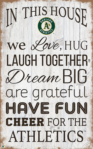 Wholesale MLB0976-In This House 11x19 / M0976-Oakland Athletics
