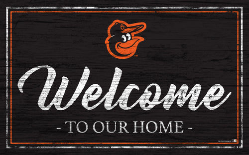 Wholesale MLB0977-Welcome Team Color 11x19 (Khols Resize) / M0977-Baltimore Orioles