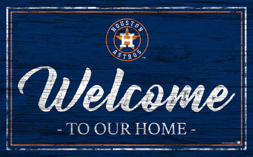 Wholesale MLB0977-Welcome Team Color 11x19 / M0977-Houston Astros