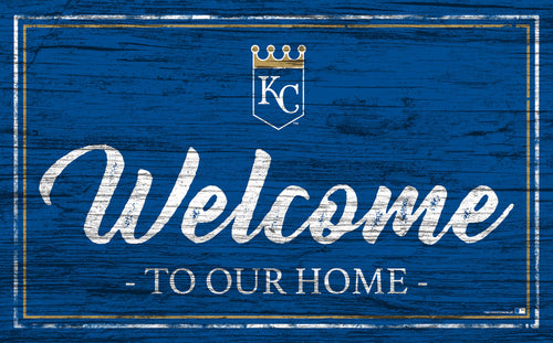 Wholesale MLB0977-Welcome Team Color 11x19 (Khols Resize) / M0977-Kansas City Royals