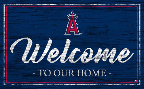 Wholesale MLB0977-Welcome Team Color 11x19 / M0977-Los Angeles Angels