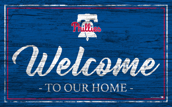 Wholesale MLB0977-Welcome Team Color 11x19 (Khols Resize) / M0977-Philadelphia Phillies