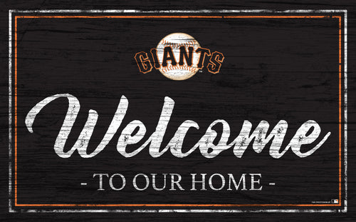 Wholesale MLB0977-Welcome Team Color 11x19 (Khols Resize) / M0977-San Francisco Giants