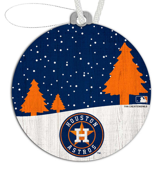 Wholesale MLB0978 - Snow Scene / M0978-Houston-Astros