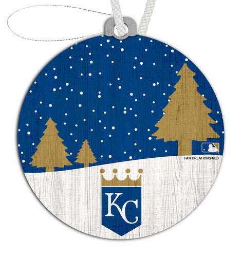 Wholesale MLB0978 - Snow Scene / M0978-Kansas-City-Royals