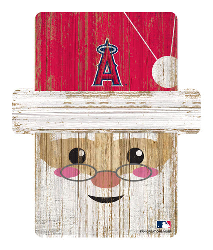 Wholesale MLB0981-Santa Ornament 4.5in / MLB0981-Santa Ornament Web / M0981-Los Angeles Angels