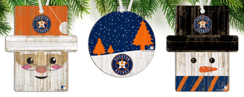 Wholesale MLB0984-Ornament 3 pack (0978, 0980, 0981) / M0984-Houston Astros