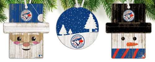 Wholesale MLB0984-Ornament 3 pack (0978, 0980, 0981) / M0984-Toronto Blue Jays