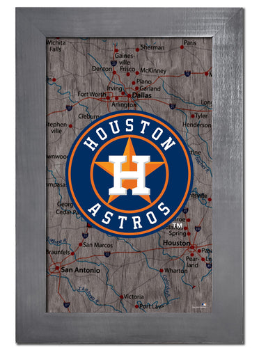 Wholesale MLB0985F-City Map 11x19 / M0985-Houston Astros