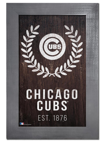 Wholesale MLB0986-Laurel Wreath / M0986-Chicago Cubs