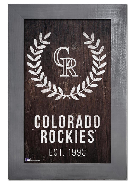 Wholesale MLB0986-Laurel Wreath / M0986-Colorado Rockies
