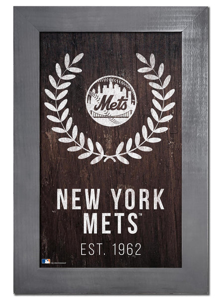 Wholesale MLB0986-Laurel Wreath / M0986-New York Mets