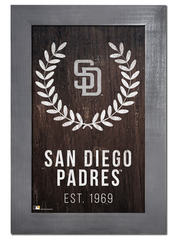 Wholesale MLB0986-Laurel Wreath / M0986-San Diego Padres
