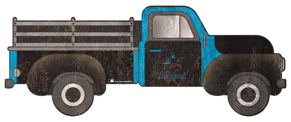 Wholesale MLB1003-Truck Cutout / M1003-Miami Marlins