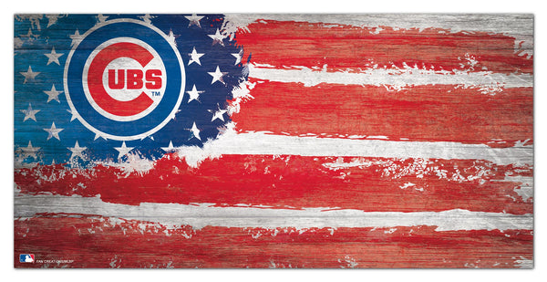Wholesale MLB1007-Flag 6x12 / M1007-Chicago Cubs