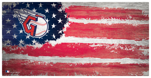 Wholesale MLB1007-Flag 6x12 / M1007-Cleveland Guardians