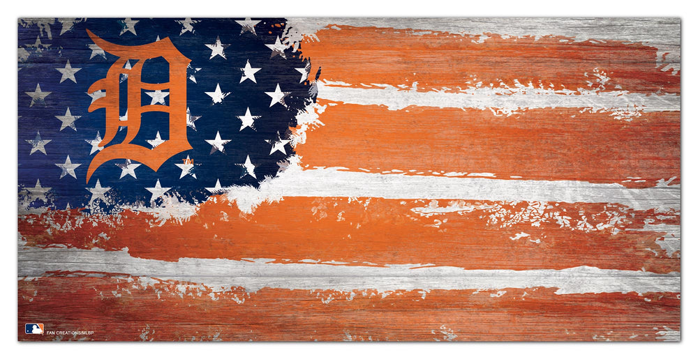 Wholesale MLB1007-Flag 6x12 / M1007-Detroit Tigers