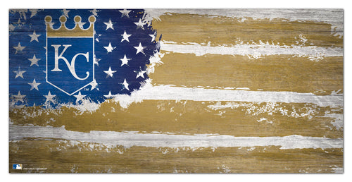 Wholesale MLB1007-Flag 6x12 / M1007-Kansas City Royals