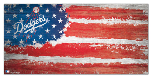 Wholesale MLB1007-Flag 6x12 / M1007-Los Angeles Dodgers