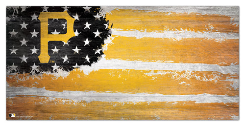 Wholesale MLB1007-Flag 6x12 / M1007-Pittsburgh Pirates