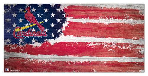 Wholesale MLB1007-Flag 6x12 / M1007-St. Louis Cardinals