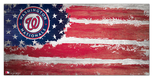 Wholesale MLB1007-Flag 6x12 / M1007-Washington Nationals