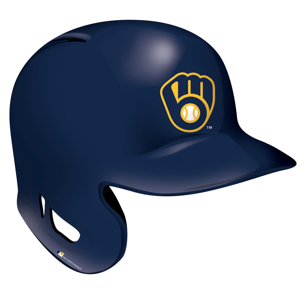 Wholesale MLB1008-MLB Helmet 12in / M1008-Milwaukee Brewers