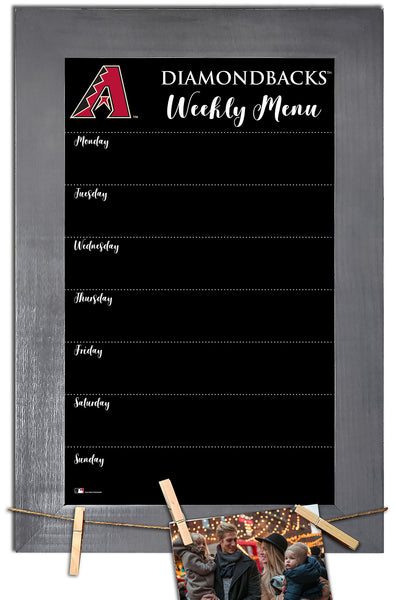 Wholesale MLB1015-Menu Chalkboard with Frame / M1015-Arizona Diamondbacks