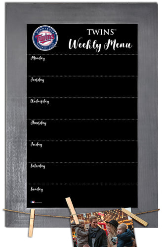 Wholesale MLB1015-Menu Chalkboard with Frame / M1015-Minnesota Twins