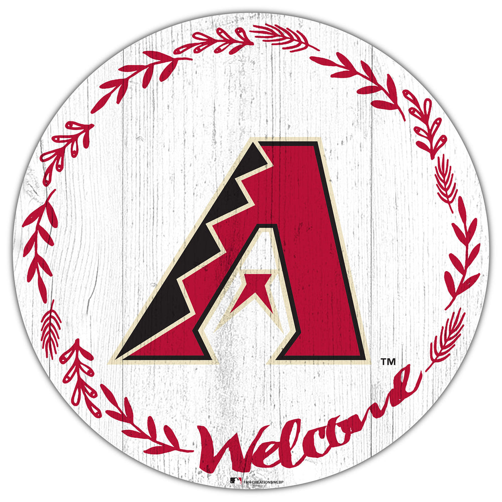 Wholesale MLB1019-Welcome 12in Circle / M1019-Arizona Diamondbacks