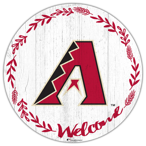 Wholesale MLB1019-Welcome 12in Circle / M1019-Arizona Diamondbacks