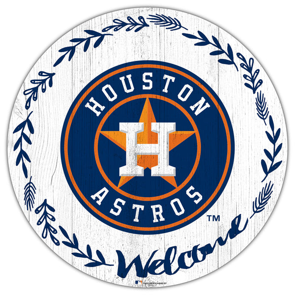 Wholesale MLB1019-Welcome 12in Circle / M1019-Houston Astros