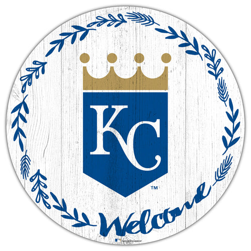 Wholesale MLB1019-Welcome 12in Circle / M1019-Kansas City Royals